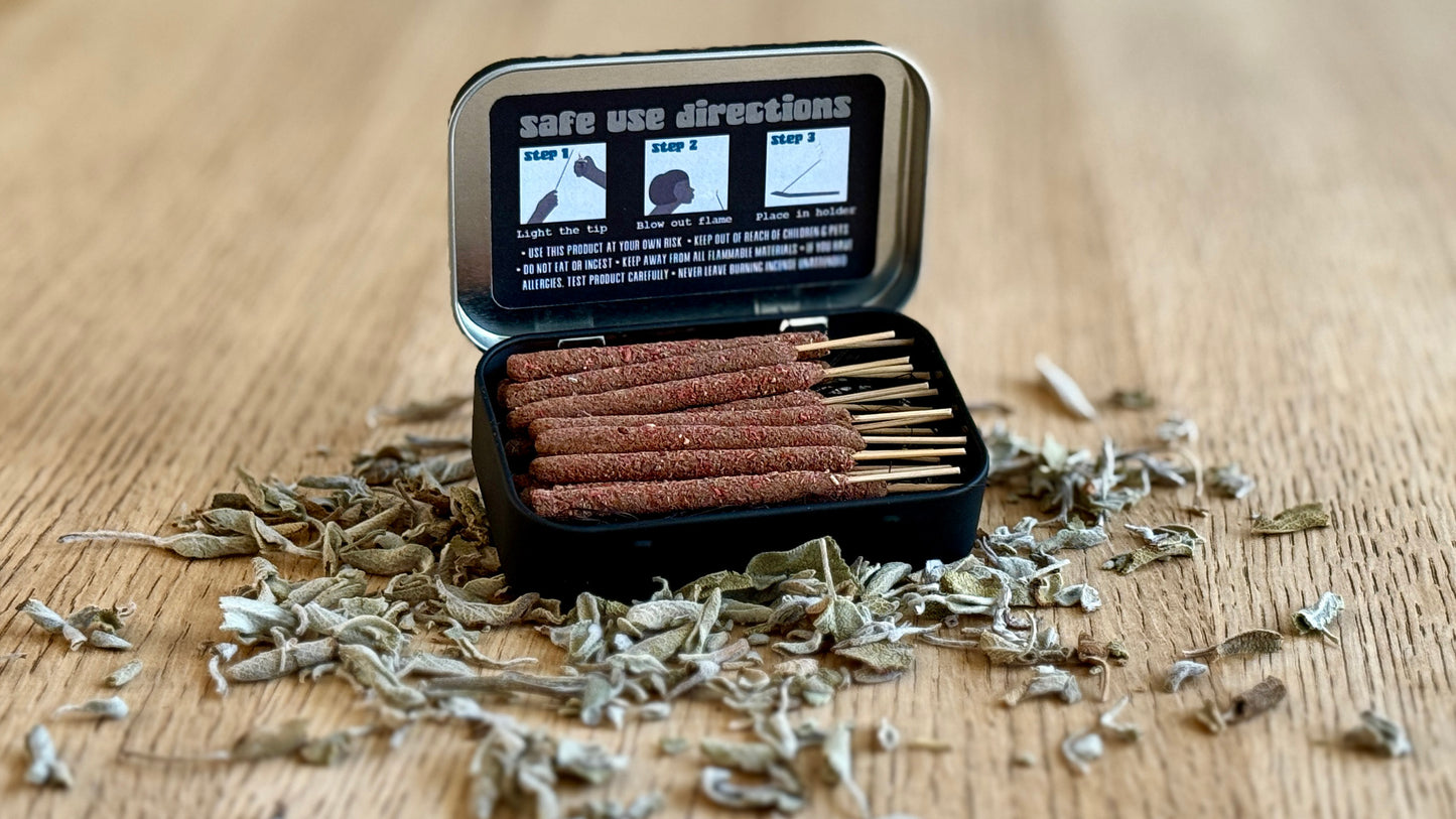 Sage, sandalwood + shiraz