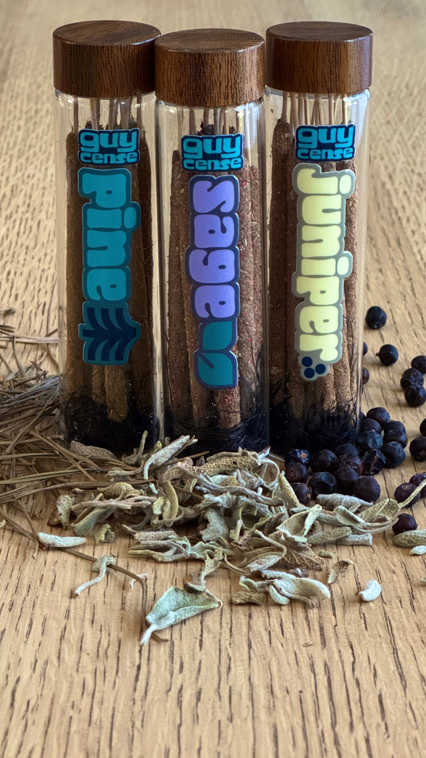 Sage + Juniper + Pine set (3 pack)