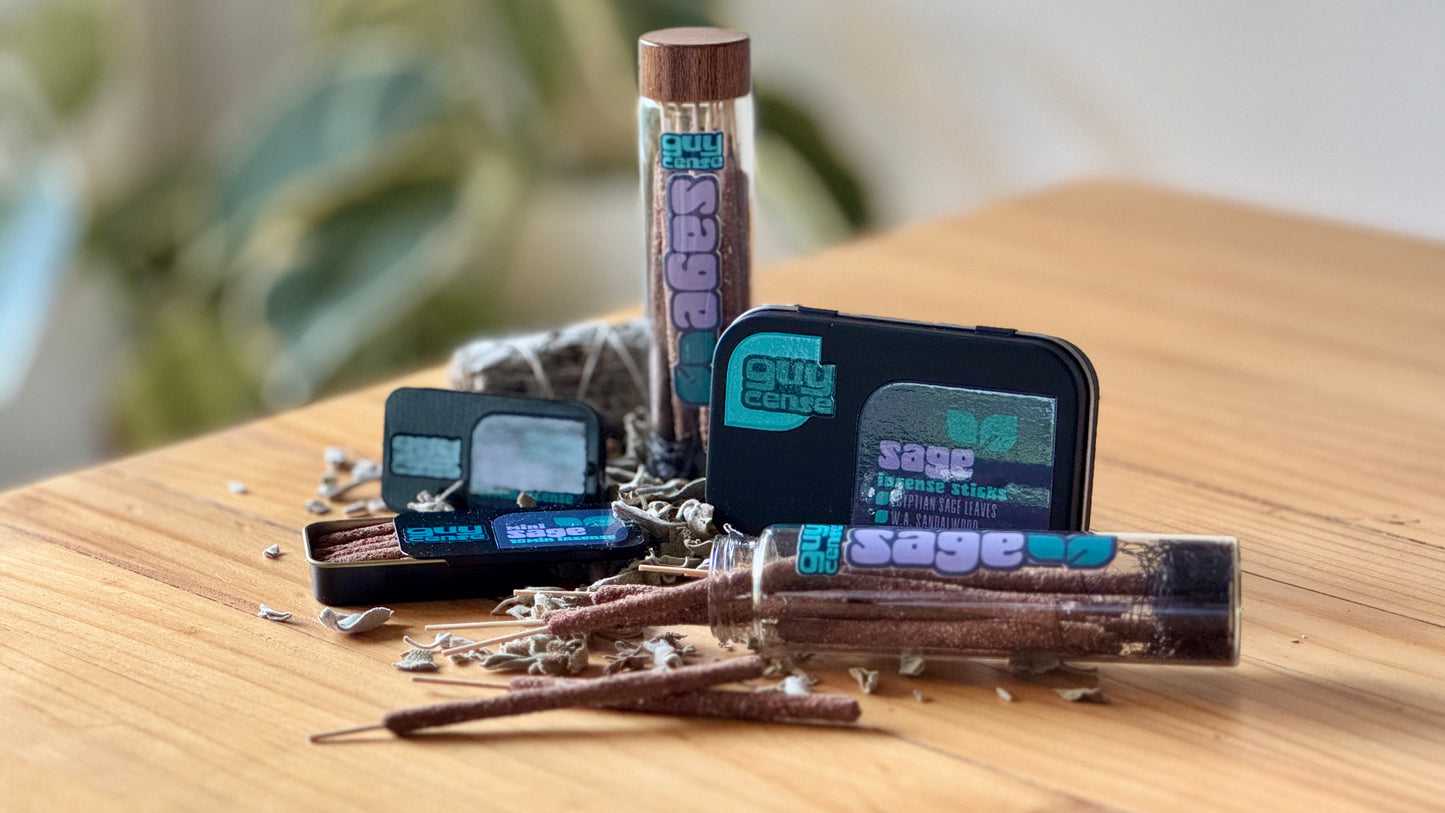 Sage, sandalwood + shiraz
