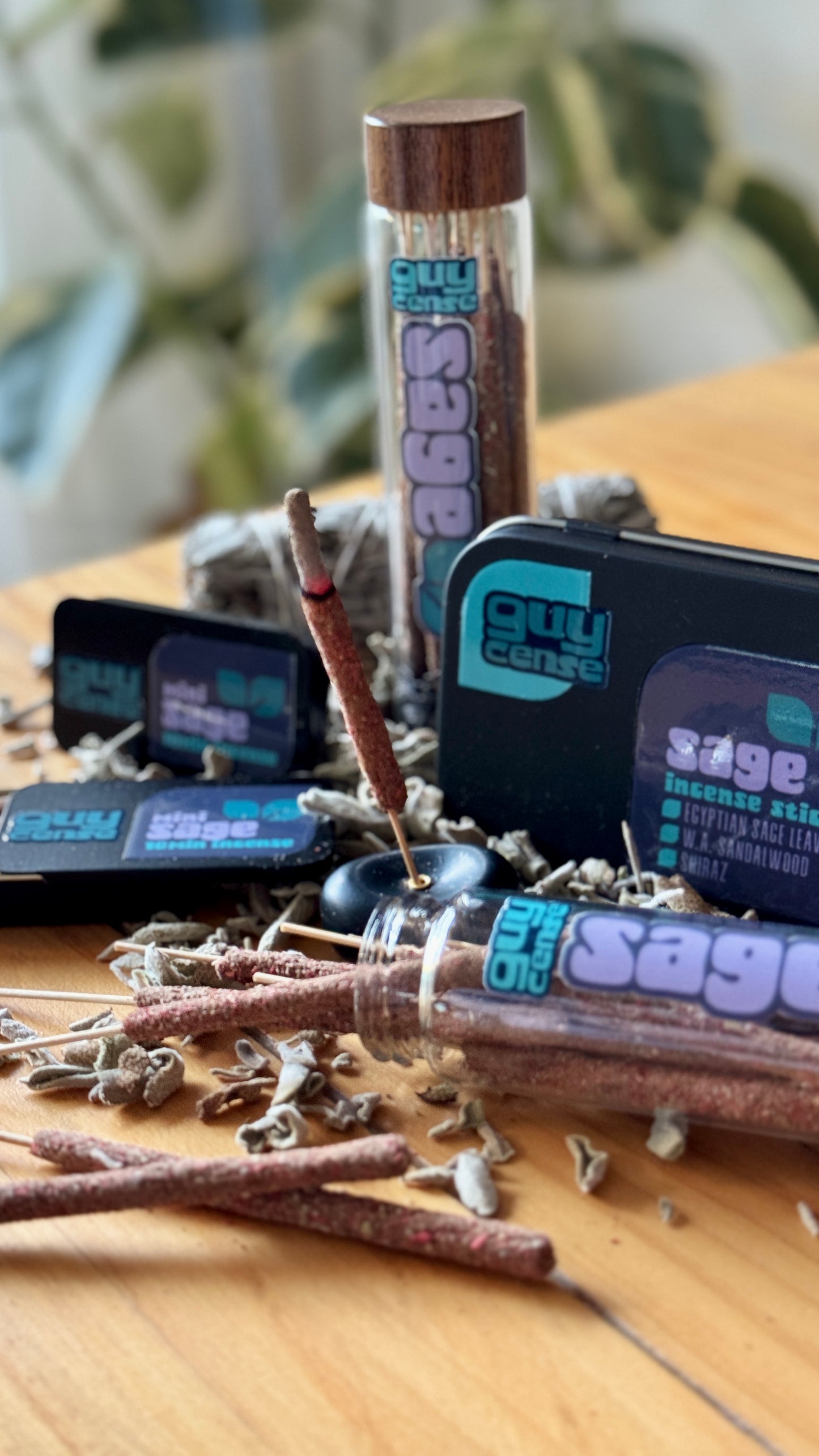 Sage, sandalwood + shiraz