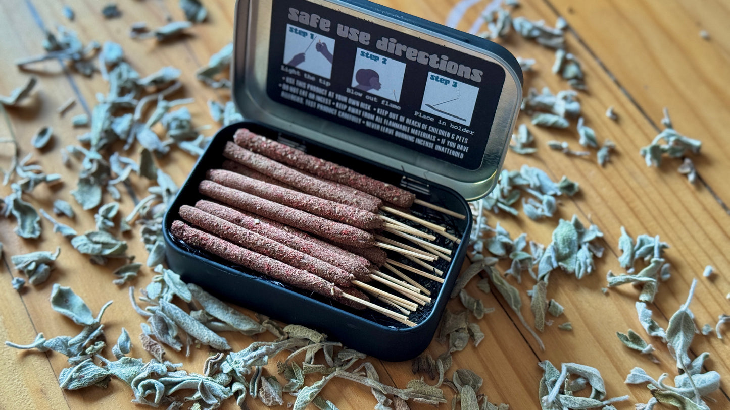 Sage, sandalwood + shiraz