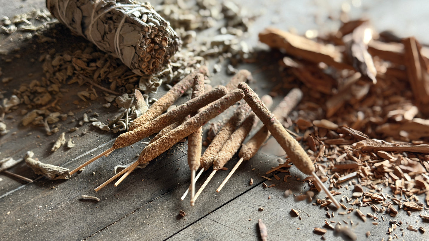 Duo Incense: Sage + Sandalwood