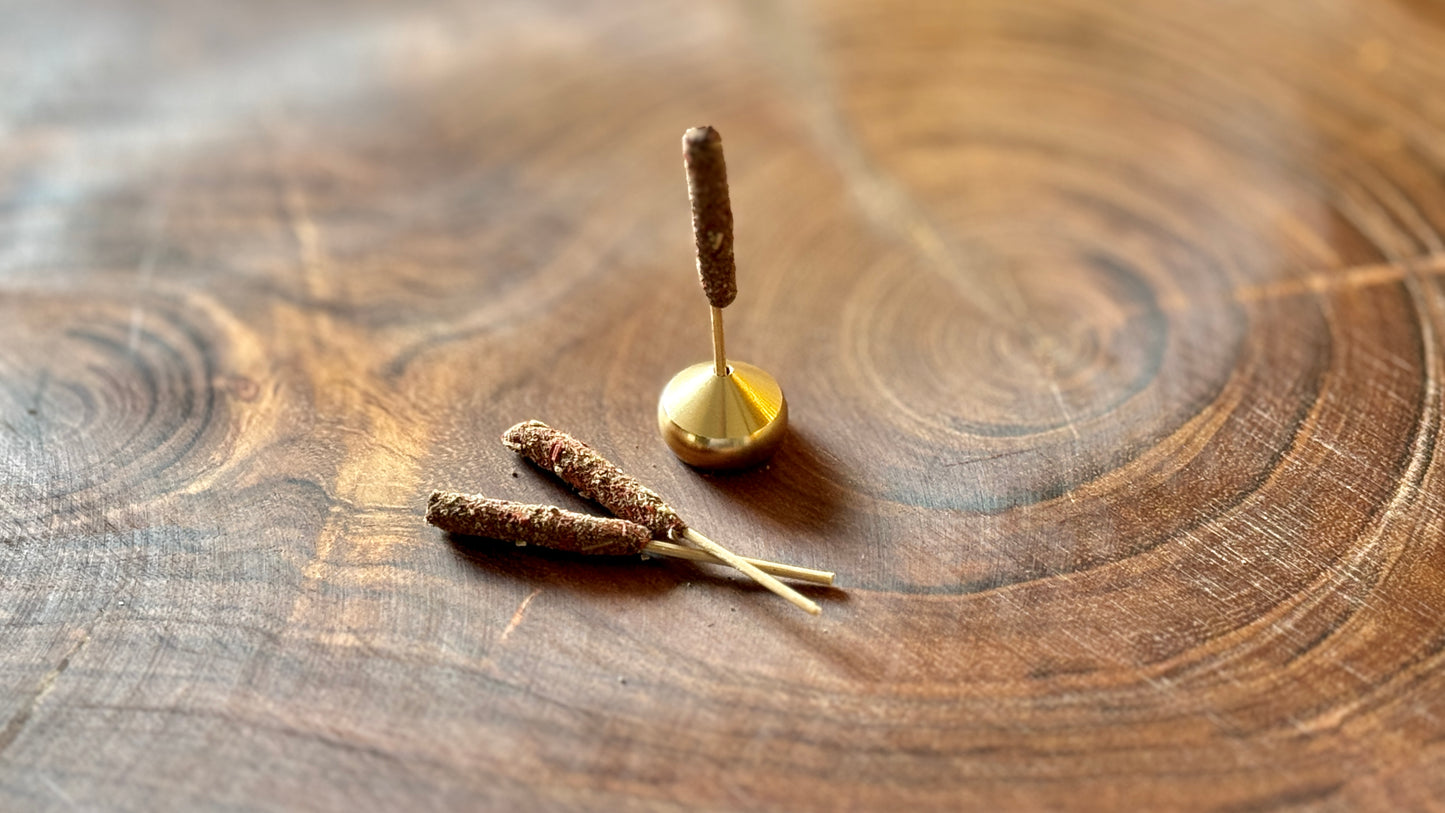 Brass Mini Incense Holder