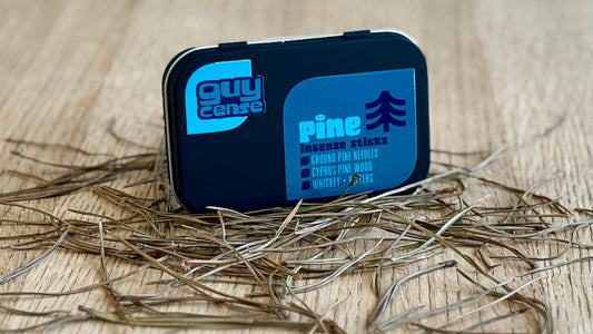 Pine needles, wood + whiskey