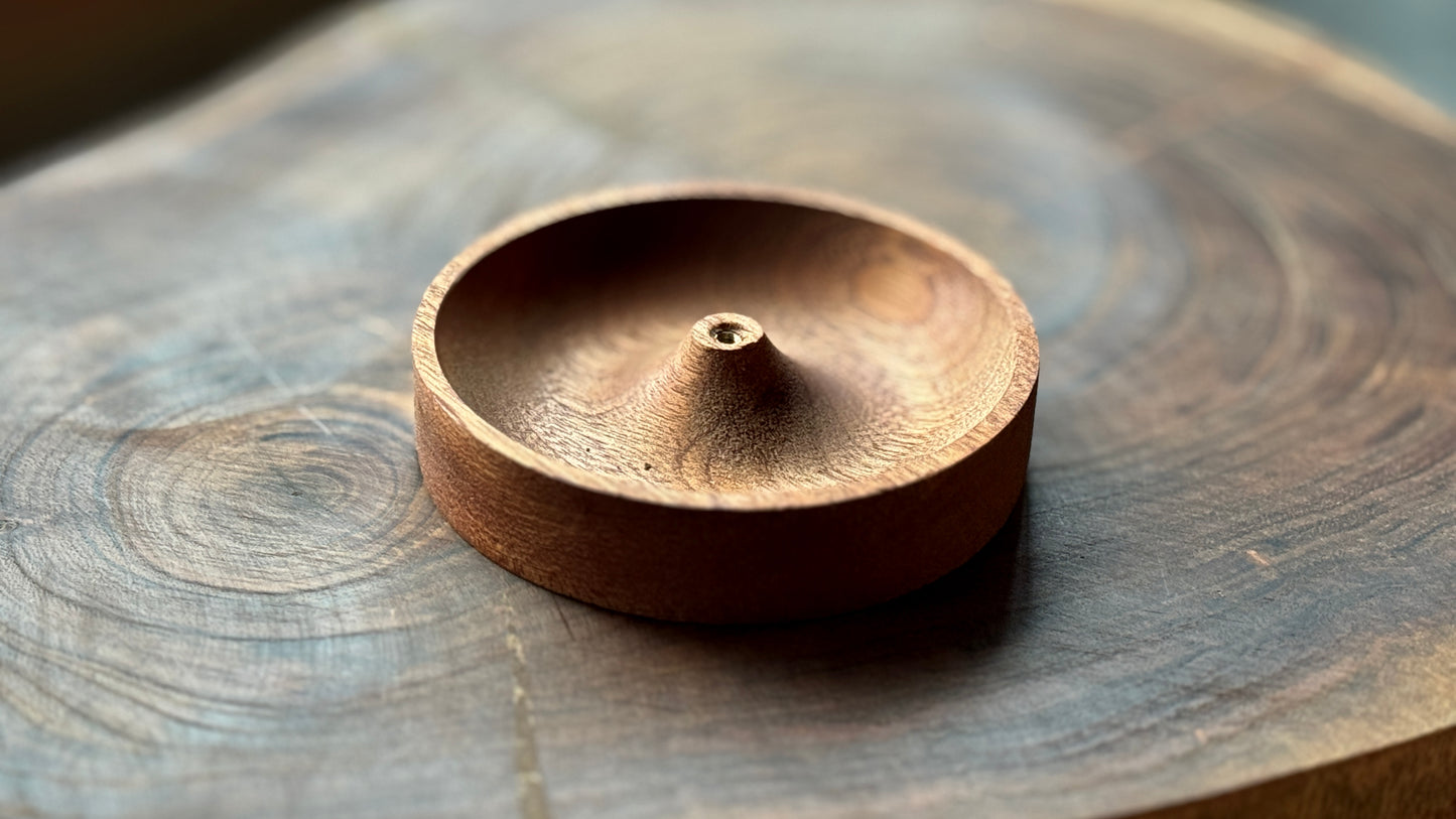 Wooden Incense Holder