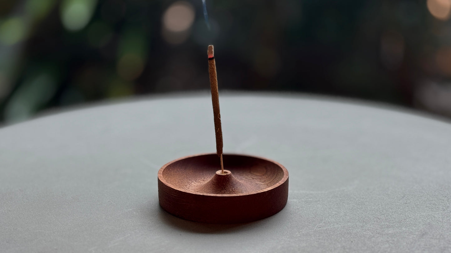 Wooden Incense Holder